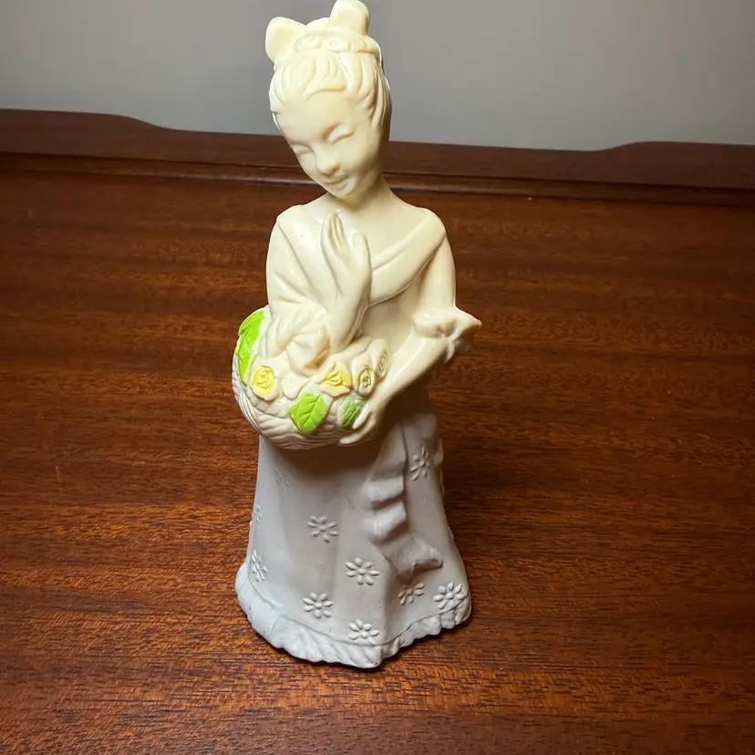1970s Avon "Flower Maiden" Collectible Cologne Bottle