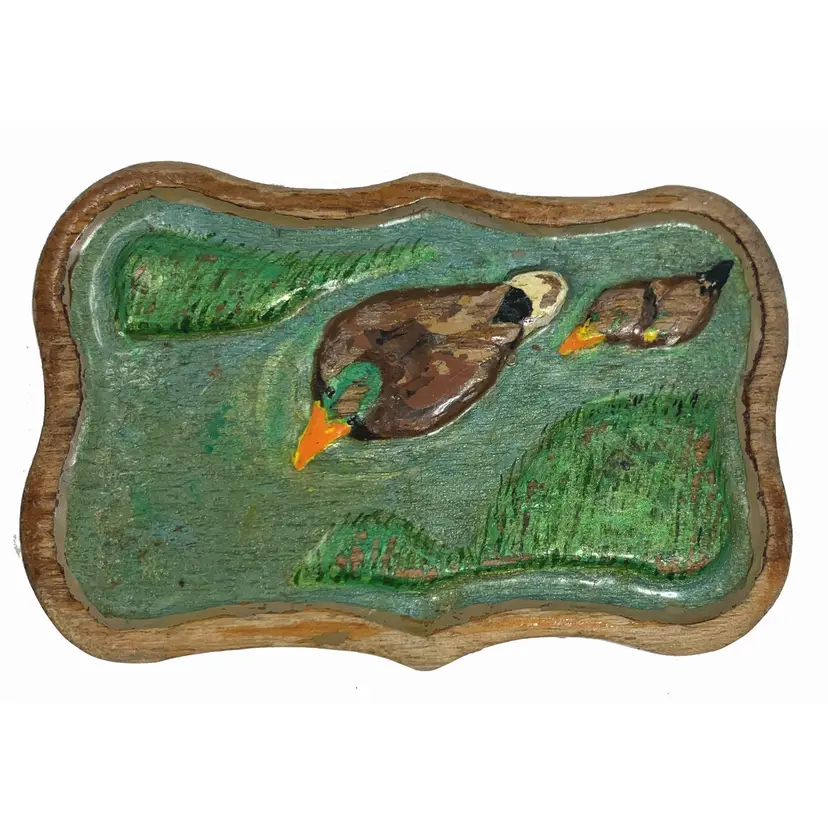 Mens Vintage Carved Wood Belt Buckle Rustic Outdoor Hunting Novelty Lodge