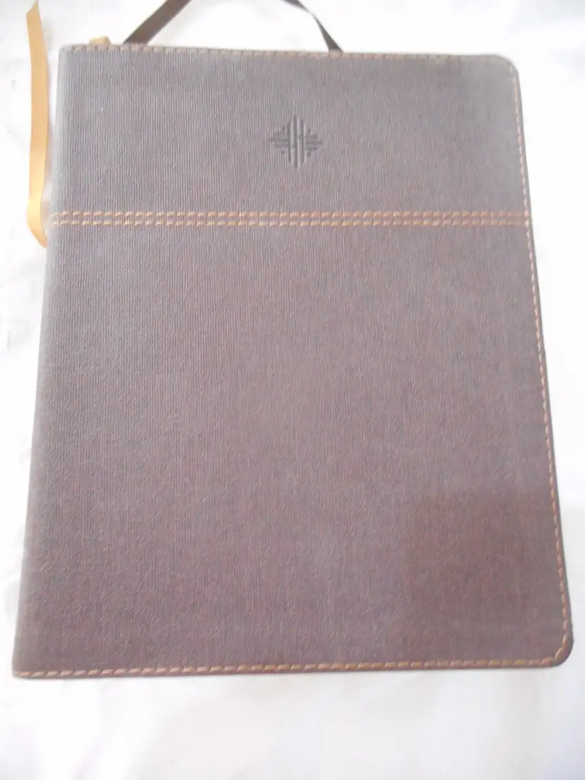 Zondervan NRSV Journal The World Bible Leather like cover Brown