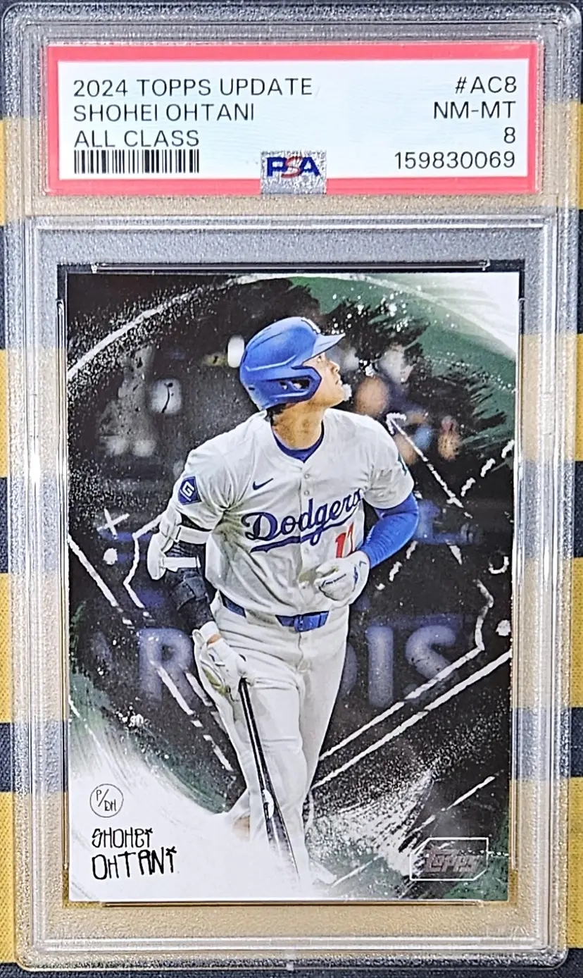 2024 Topps Update All Class Shohei Ohtani PSA 8 NM-MT