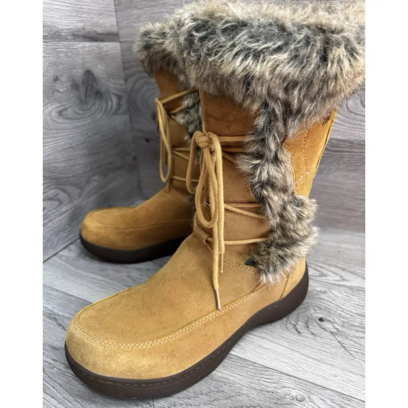 Womens LL BEAN Nordic Casual 12" TEK2.5 Waterproof boots size 8.5