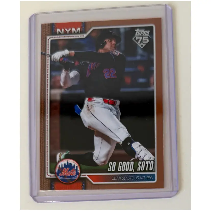 Juan Soto So Good Soto Topps Gold /2026 New York Mets