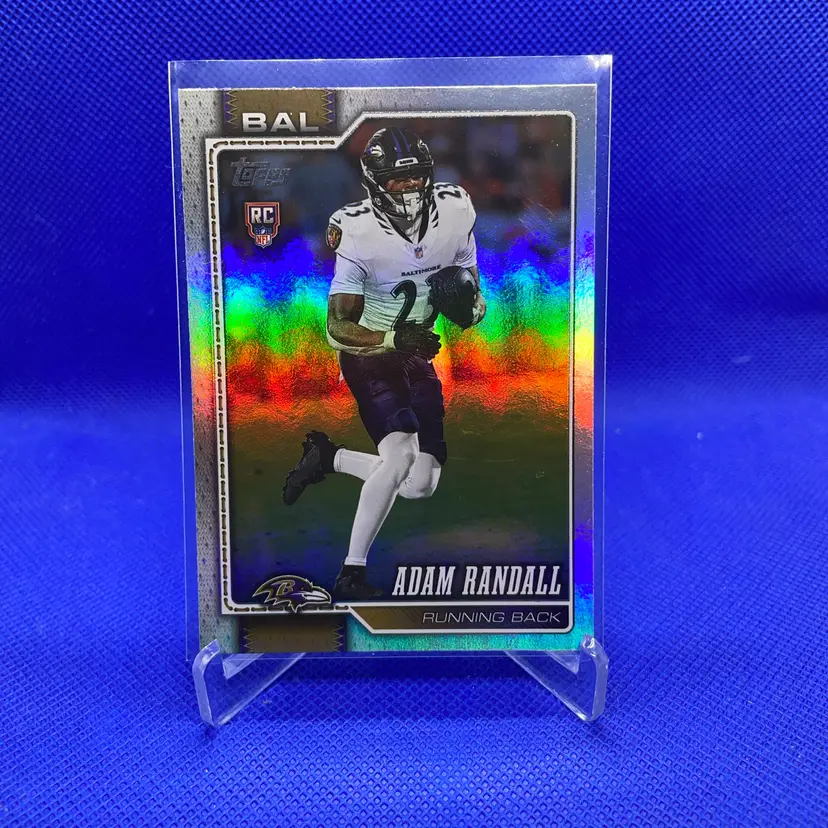2026 Topps Adam Randall Rainbow Foil RC Baltimore Ravens