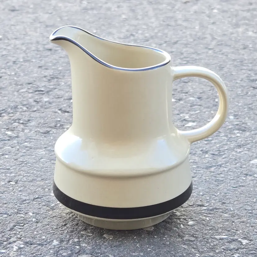 Stoneware Creamer Sears Freezer To Oven Brown Creamer made in Japan 4½ tall Vintage