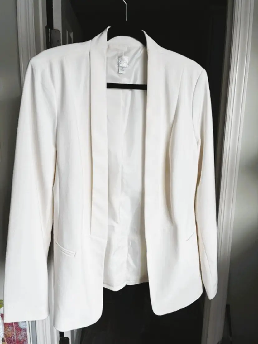 Lauren Conrad Fully Lined Blazer Ivory Size 16