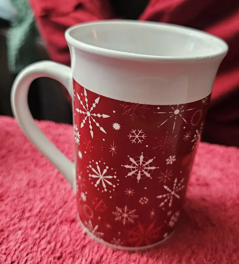 Royal Norfolk - Christmas Mug Snowflakes- New No Box