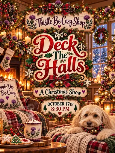 Deck The Halls With Thistle Be Cozy Shop
