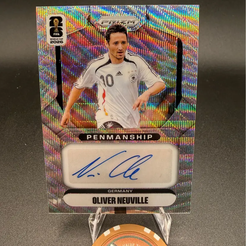 Oliver Neuville Auto Silver Wave 2026 Prizm World Cup Germany