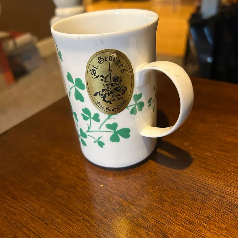 Bone China St Pattys Mug