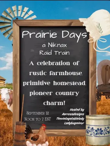 Prairie Days Raid Train With Czlovesvintage 