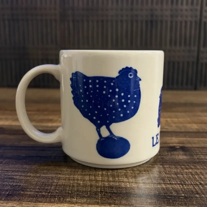 Vintage Taylor & Ng Le Poulet Chicken Mug 1979 Japan