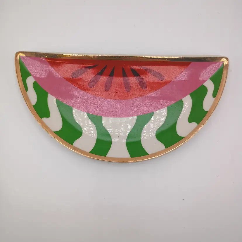Watermelon trinket dish