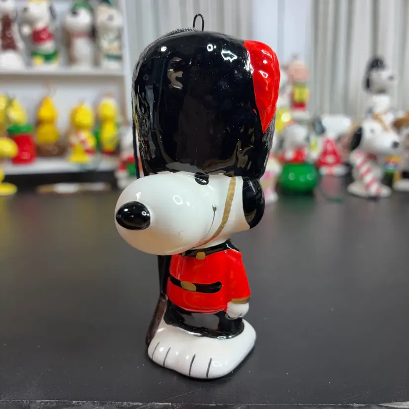 #14 - Vintage Japan Peanuts Ornament Snoopy British Guard