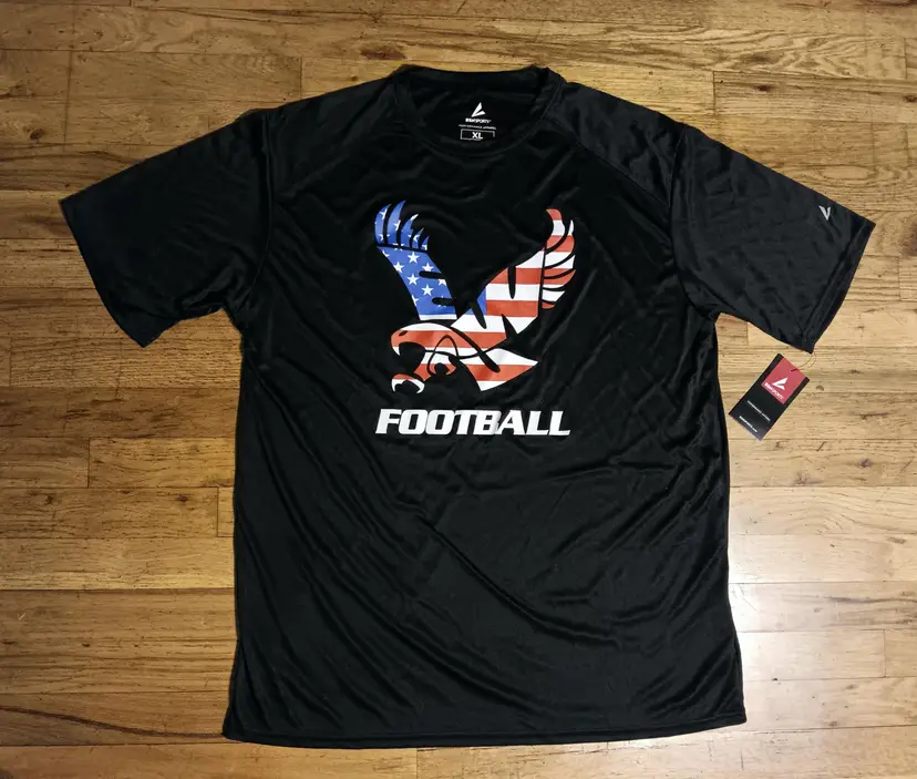 Eastern Washington Eagles t-shirt American Flag logo New football college