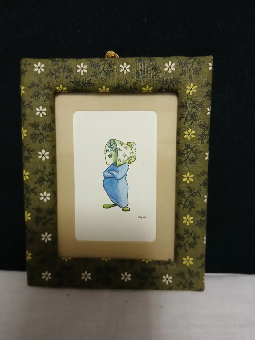 Floral Framed Spider Whimsical Art Print The Casual Observer