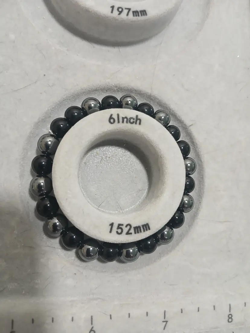 natural stones bracelet black