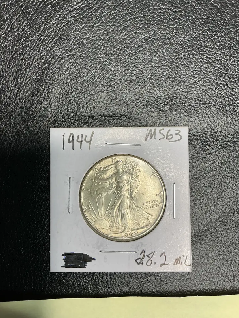1944 BU Walking Liberty Half Dollar