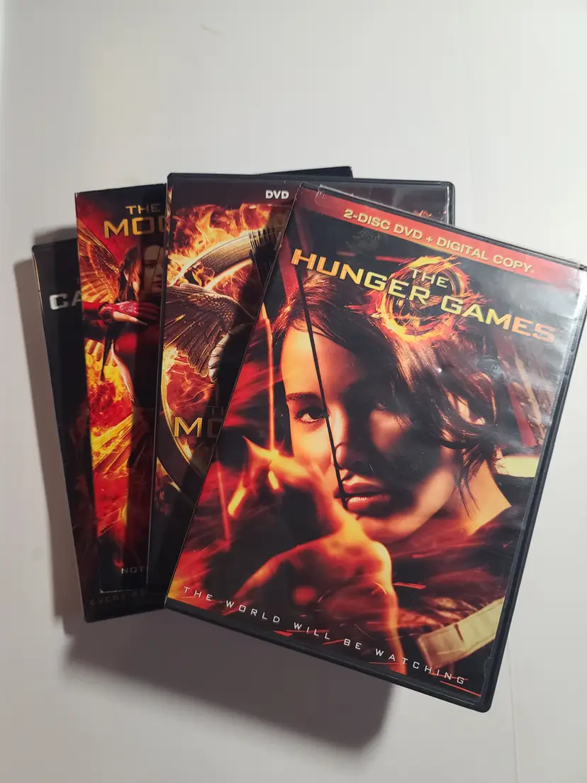 4 DVD set Hunger Games