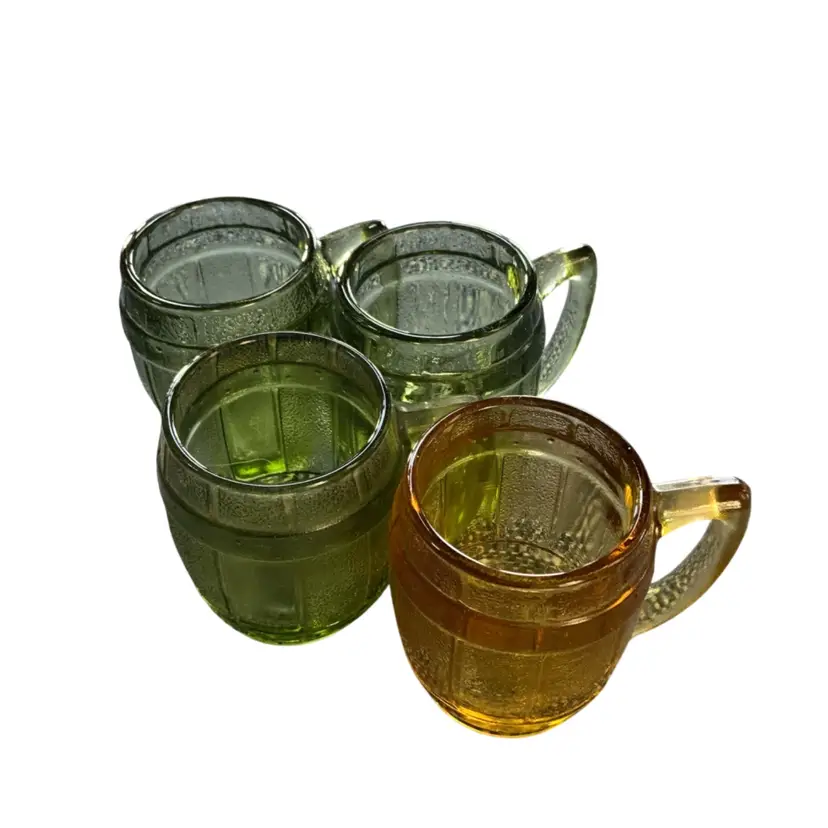 Choice Of One- Barrel Shaped Shot Glass/Toothpick Holder 2.5”x 2.75”
