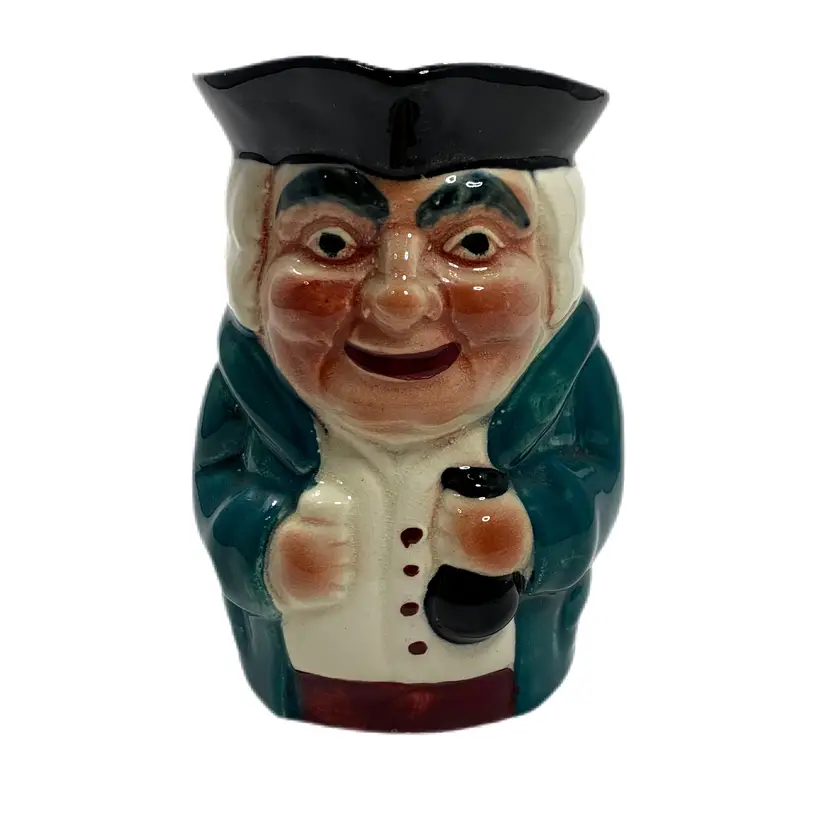Staffordshire Vintage Colonial Shorter 3D Mug Made in England Lawyer Barware