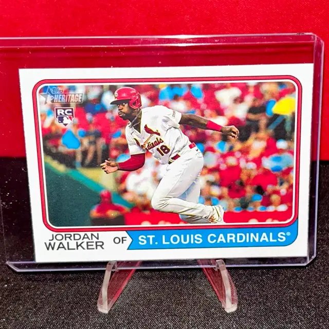 2023 Topps Heritage High Number - Jordan Walker #558 (RC)