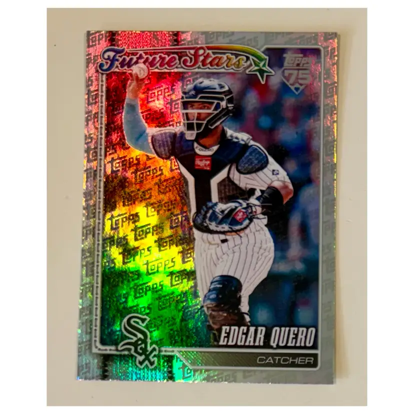 Edgar Quero Future Stars Topps Foil Chicago White Sox
