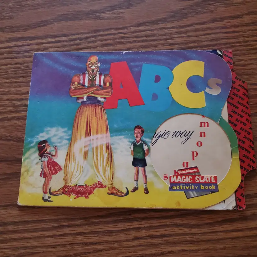 Magic Slate ~ ABCs the Magic Way ~ Strathmore - Rare! - 1954 - Prop