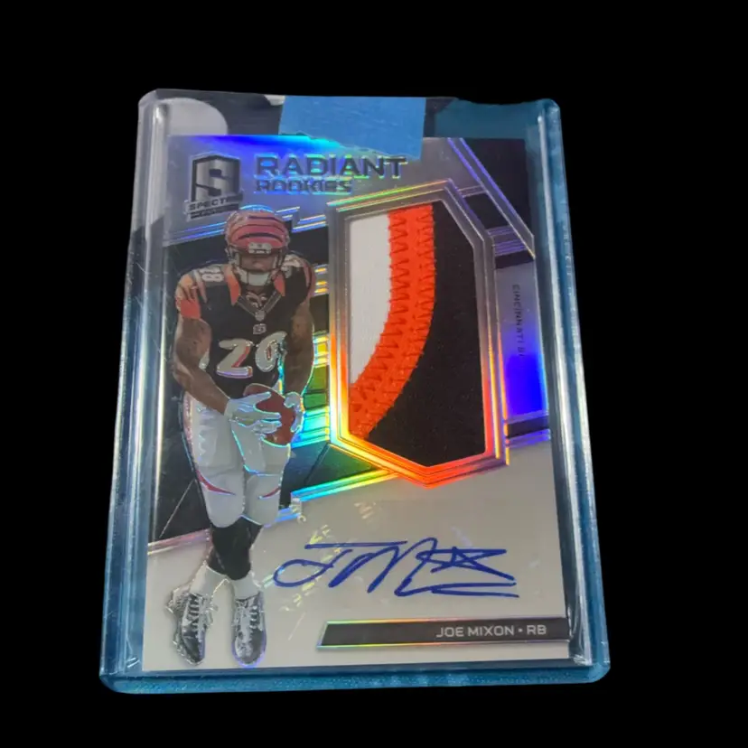 2017 Panini Spectra Radiant Rookie Patch Signatures Joe Mixon /50 Cincinnati Bengals