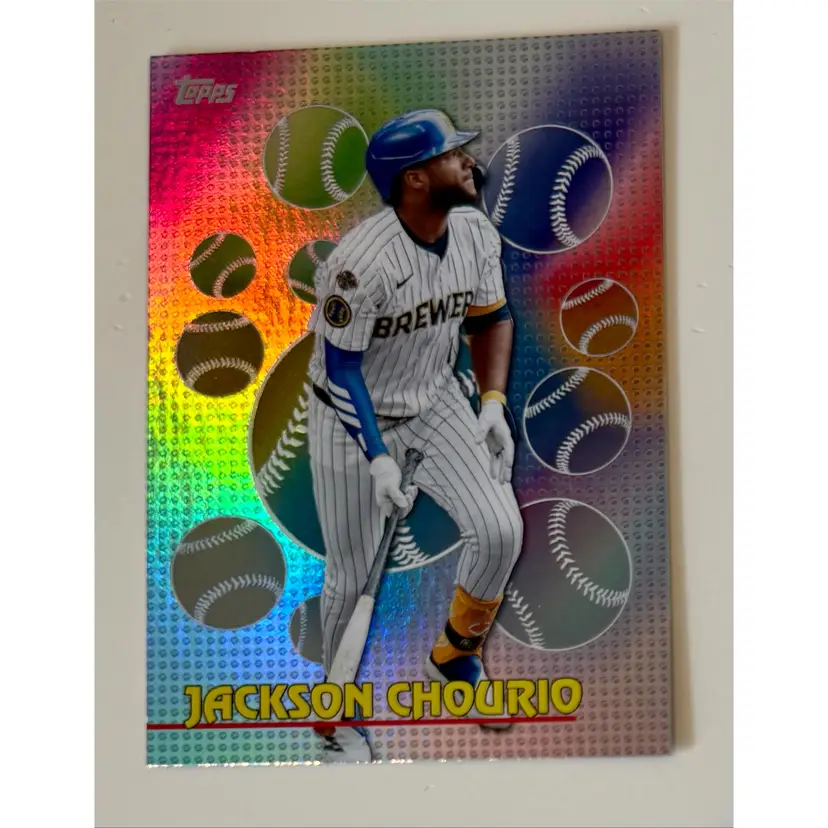 Jackson Chourio Titans Of The Game Milwaukee Brewers