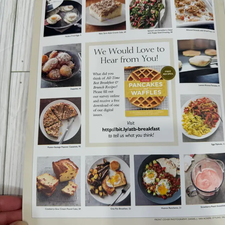 Cook’s Illustrated All-Time Best Breakfast & Brunch Recipes 2018
