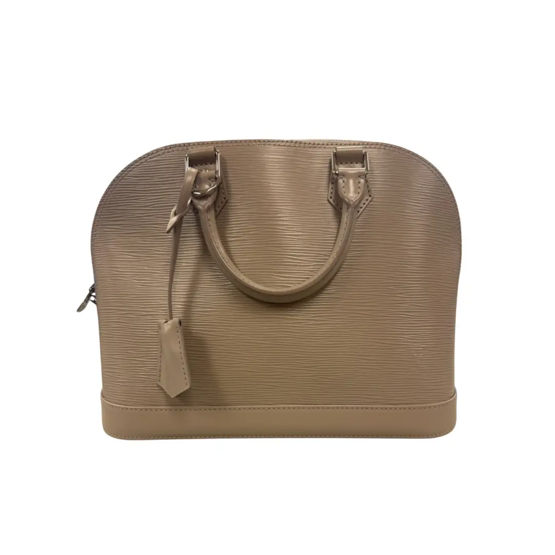 Louis Vuitton Medium Gray Epi Alma