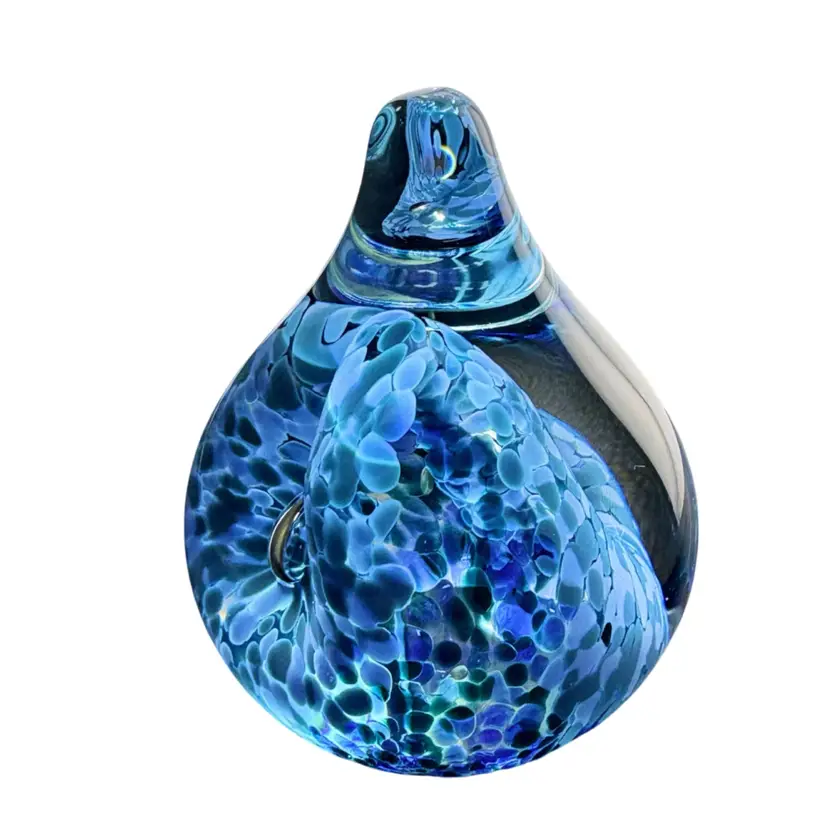 Caithness Raindrop Paperweight 2002 - 3” Tall x 2.25” Wide