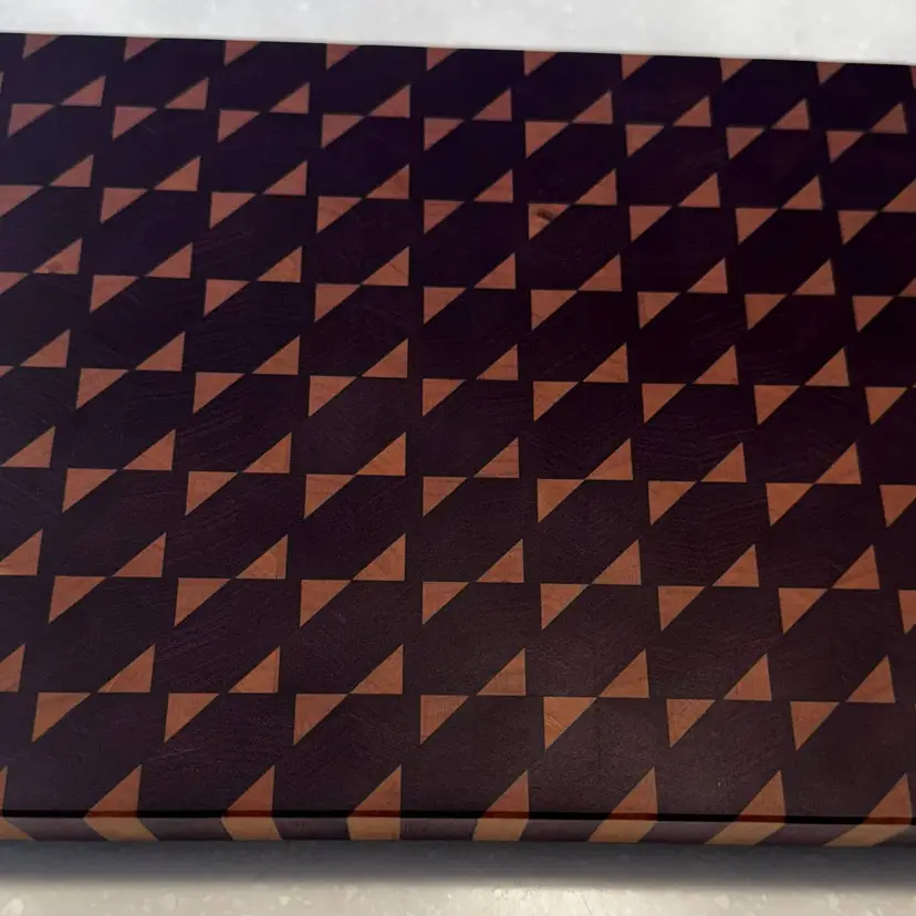 Triangular Harmony End Grain Cutting Board
