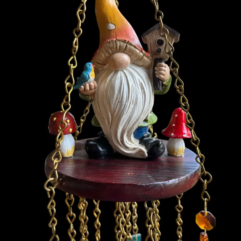 My GNOME Custom Designed Art, Wind Chime - Designed And Created By Me CllearlyUnique