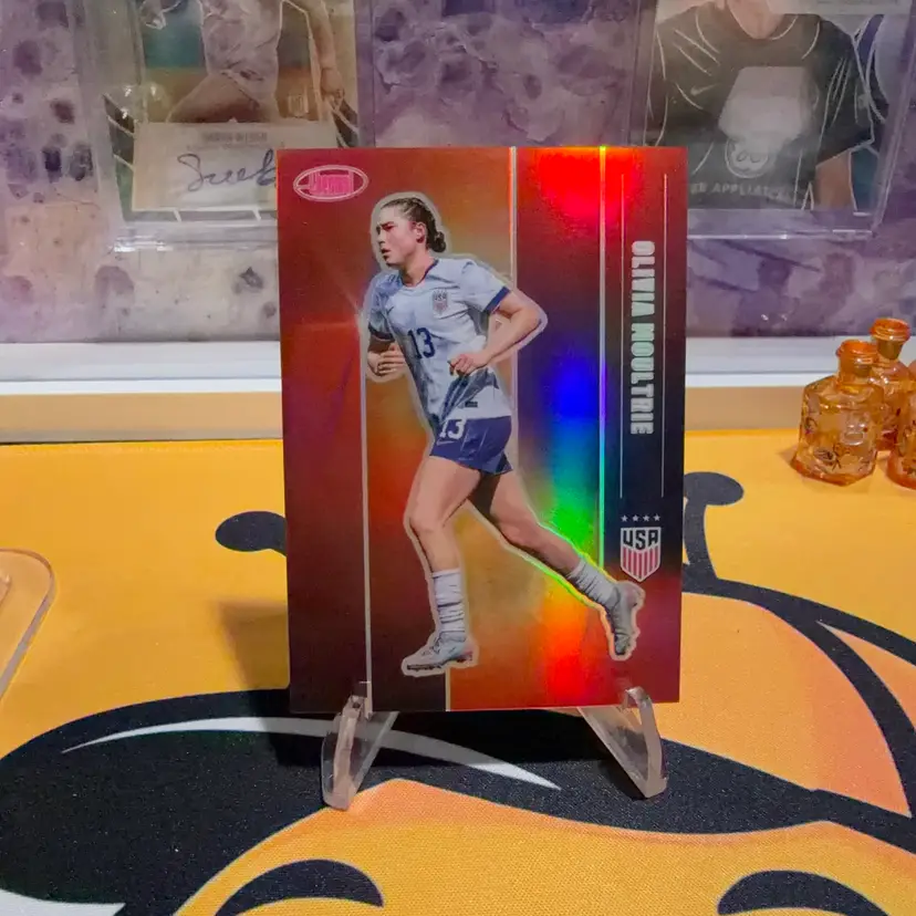 Olivia Moultrie - 2025 Parkside USWNT Thermal Red Parallel