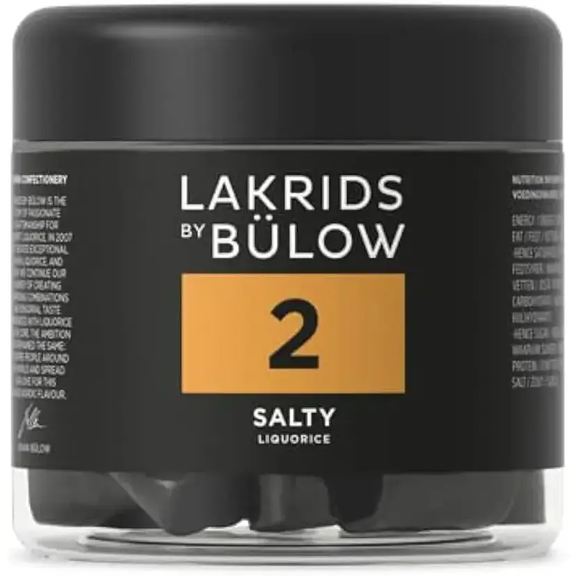 Lakrids by Bulow: No. 2 Salty Black Licorice