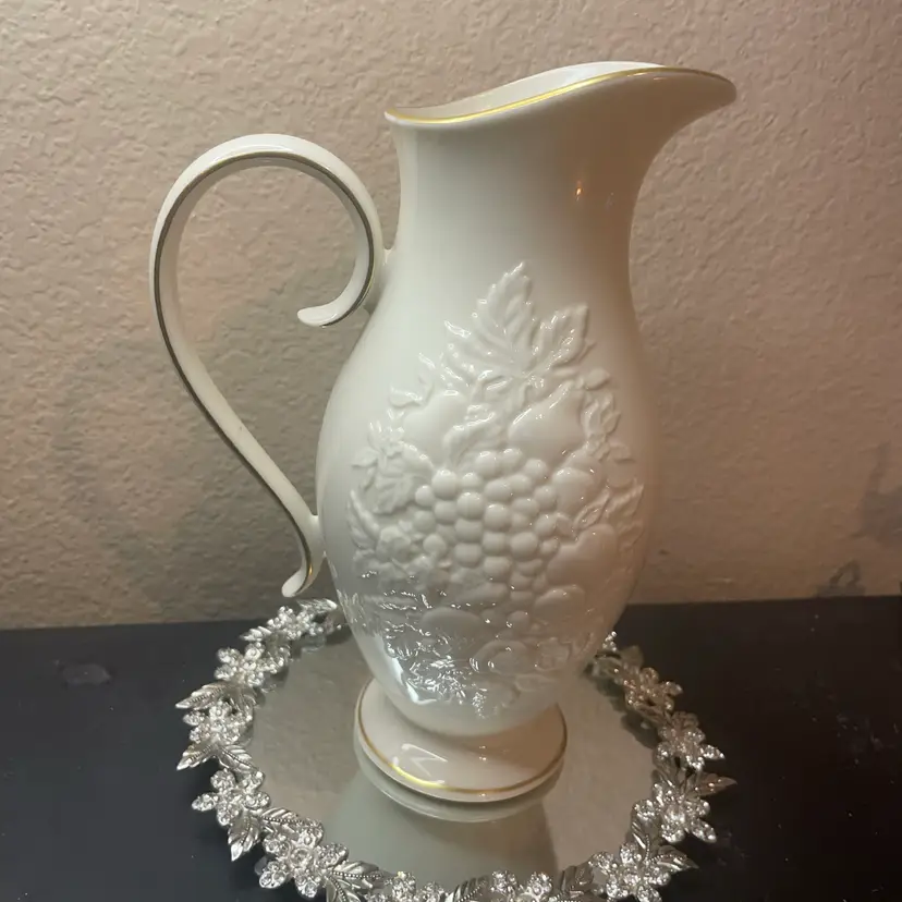 Lenox 9” Fruits Of Life Pitcher