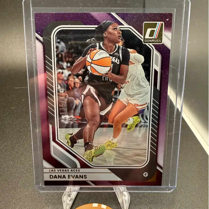 Dana Evans #/499 2026 WNBA Donruss Las Vegas Aces