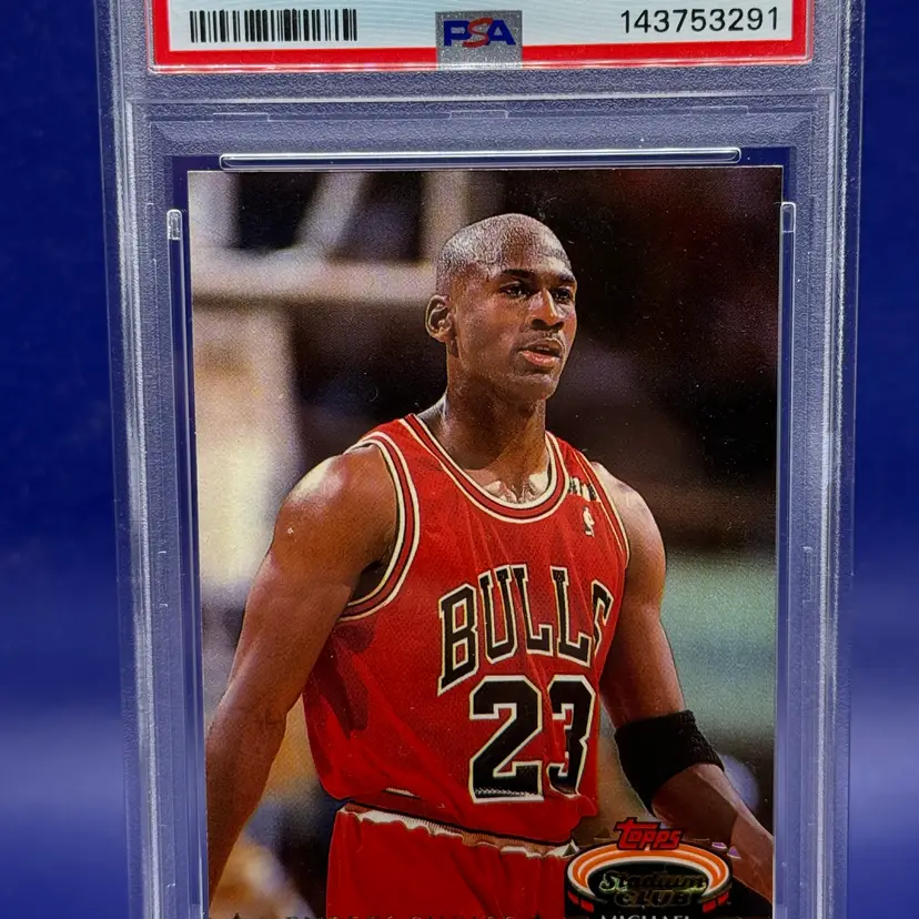 1992-93 Stadium Club Michael Jordan #210 PSA 6 B95