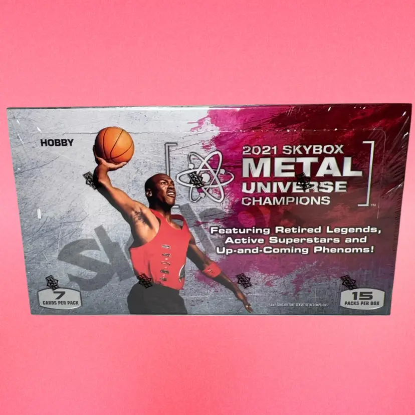 2021 Skybox Metal Universe Champions Hobby Box (shipped sealed)