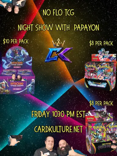TCG Night With Enzo And Papayon - Pokémon And Riftbound!