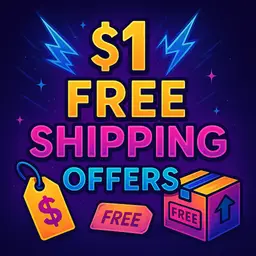 $1 Free Shipping Offers Promo