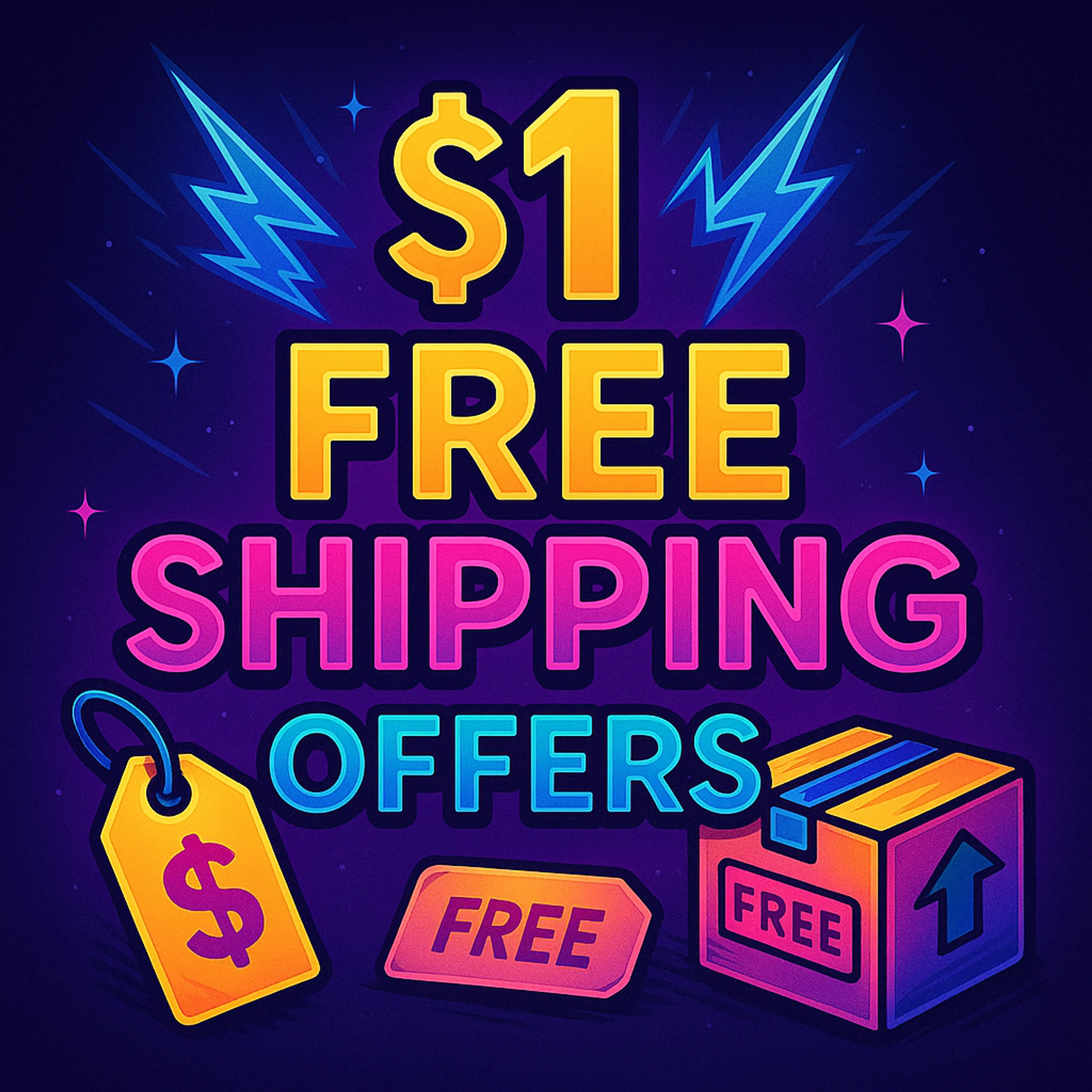 $1 Free Shipping Offers Promo