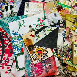 #01 - Handmade Ephemera collections 60+ PCS