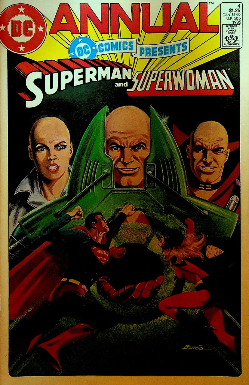 EC Comics Presents Annual 4 Superman and Superwoman