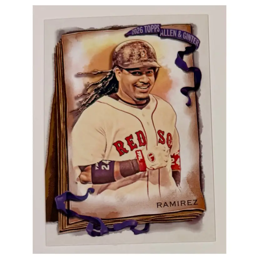 Manny Ramirez Allan And Ginger Boston Red Sox
