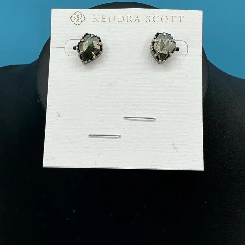 Kendra Scott Tessa Gunmetal Stud earrings