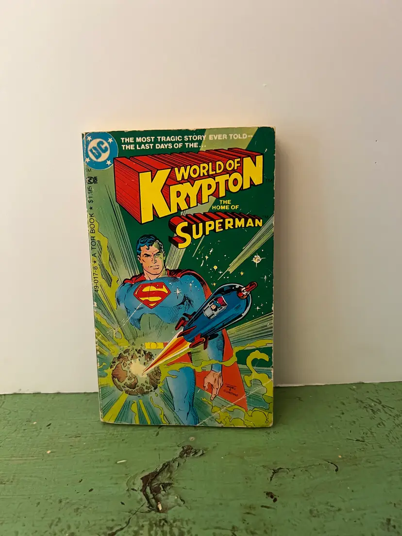 World of Krypton: The Home of Superman by Paul Kupperberg DC Comics First Printing 1982 Jen