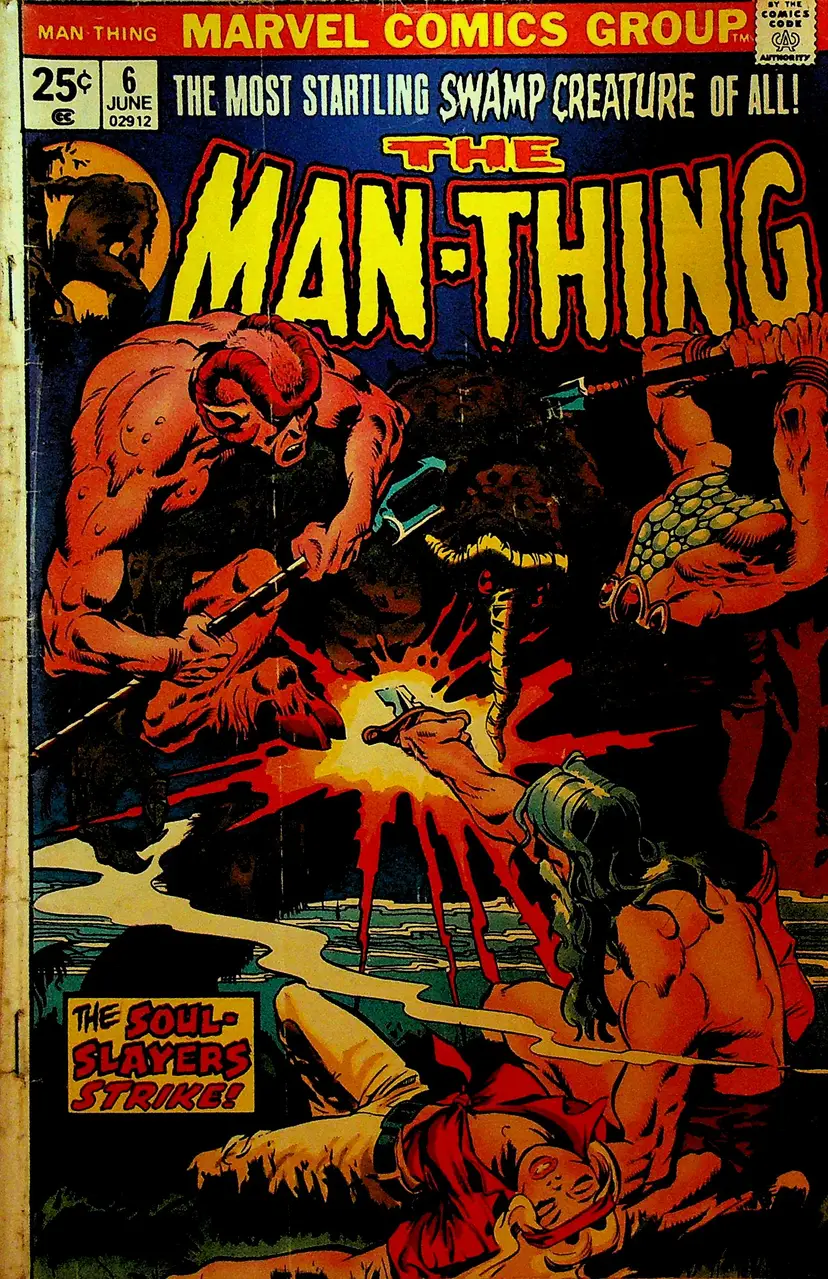 The Man-Thing 6 Marvel Comics (nh)