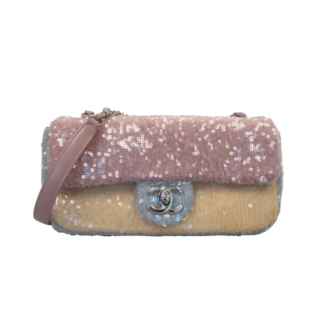 Chanel Sequin Waterfall Flap Bag
